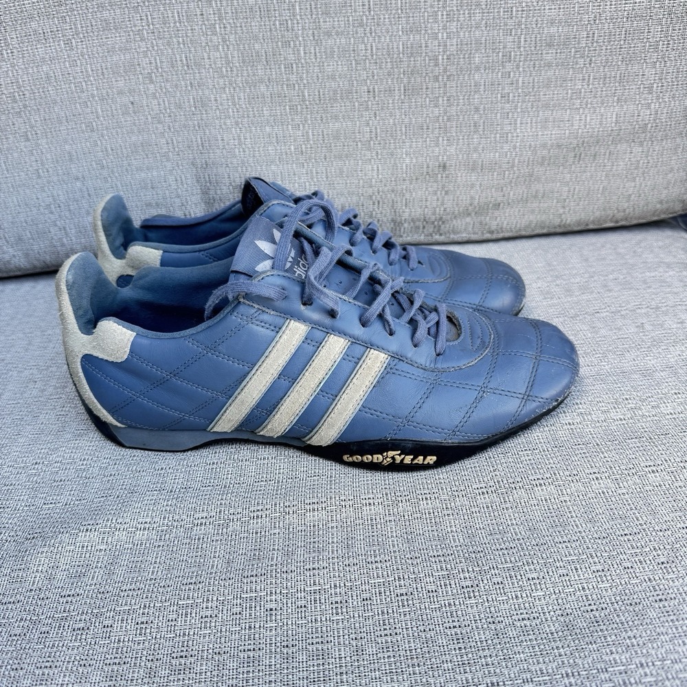 Vintage Adidas Tuscany Goodyear Team Sneakers Driving Black US 9 2004 Rare